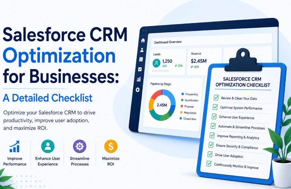 Salesforce CRM Optimization for Businesses A Detailed Checklist